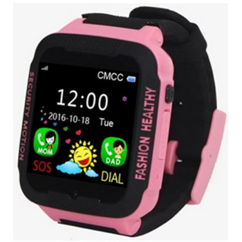 Смарт-часы UWatch K3 Kids waterproof smart watch black/pink