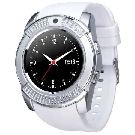Смарт-часы ATRIX Smart Watch B2 IPS Metal- White
