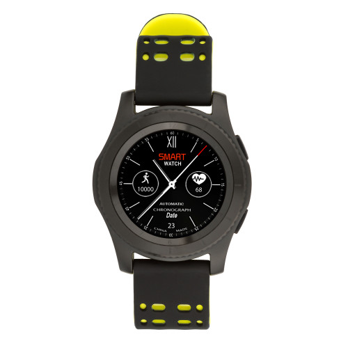 Смарт-часы ATRIX Smart watch X4 GPS PRO black-yellow Смарт-часы ATRIX Smart watch X4 GPS PRO black-yellow