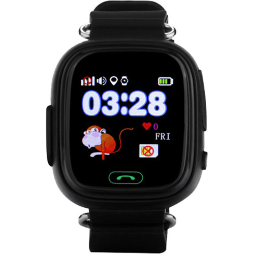 Смарт-часы UWatch Q90 Kid smart watch Black Смарт-часы UWatch Q90 Kid smart watch Black
