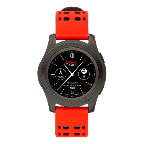 Смарт-часы ATRIX Smart watch X4 GPS PRO black-red