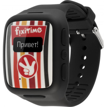 Смарт-часы FixiTime Smart Watch Black (FT-101B) Black (У1)