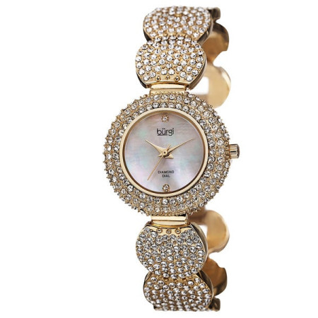 Burgi Diamond and Swarovski Crystal MR215.03