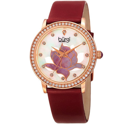 Часы Burgi Swarovski Crystal Fashion MR178.02 Часы Burgi Swarovski Crystal Fashion MR178.02