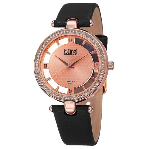 Часы Burgi Diamond and Swarovski Crystal MR291.07