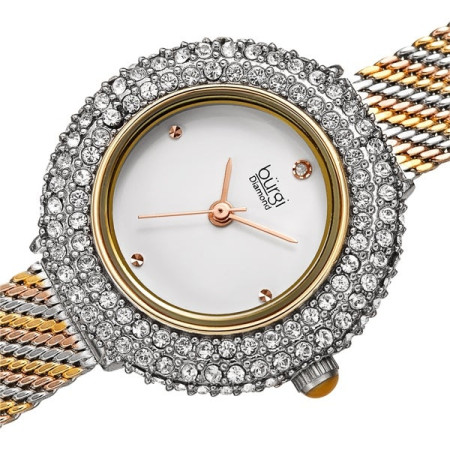 Burgi Diamond and Swarovski Crystal MR228.08
