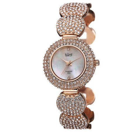 Burgi Diamond and Swarovski Crystal MR215.01