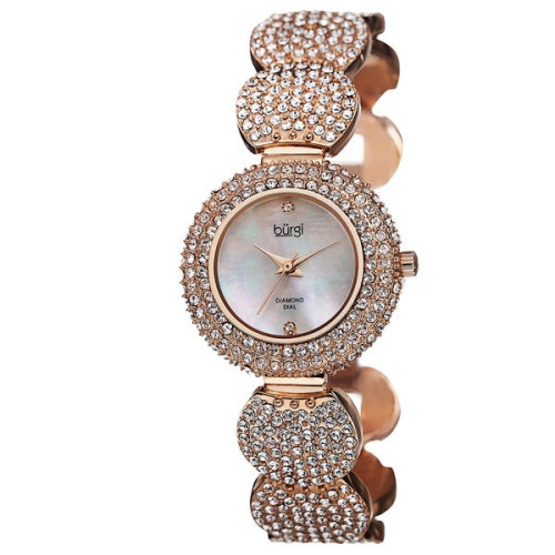 Часы Burgi Diamond and Swarovski Crystal MR215.01 Часы Burgi Diamond and Swarovski Crystal MR215.01