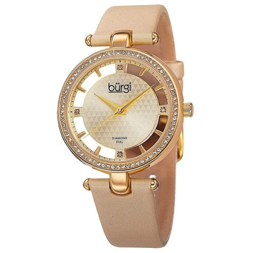 Часы Burgi Diamond and Swarovski Crystal MR291.05