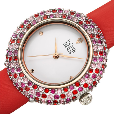 Burgi Diamond and Swarovski Crystal MR231.08
