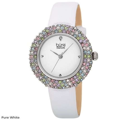 Часы Burgi Diamond and Swarovski Crystal MR231.02