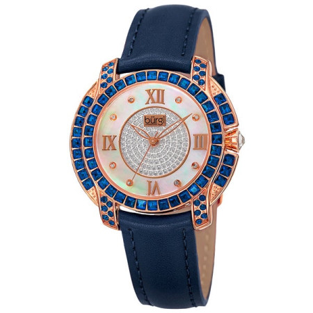 Burgi Diamond and Swarovski Crystal MR203.05