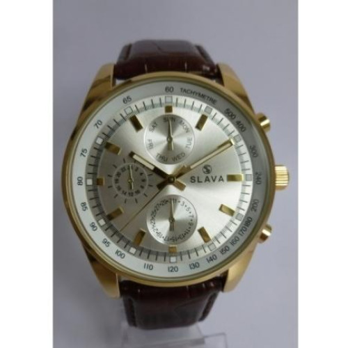 Часы Slava SL10168GWGFB Часы Slava SL10168GWGFB