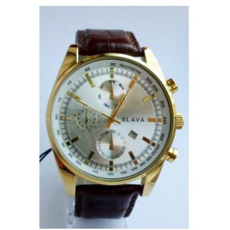 Часы Slava SL10035GWSGF