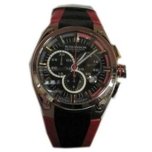 Часы Romanson AL1264HMWH BK RED