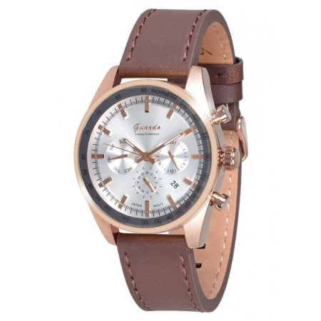 Часы Guardo S5564 Rg WBr