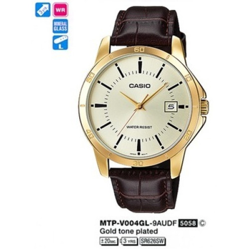 Часы Casio MTP-V004GL-9A (A) Часы Casio MTP-V004GL-9A (A)