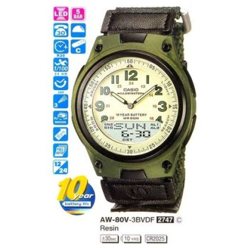 Часы Casio AW-80V-3B (A)