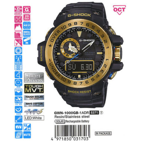 Часы Casio GWN-1000GB-1AER