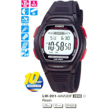 Часы Casio LW-201-4A (A)