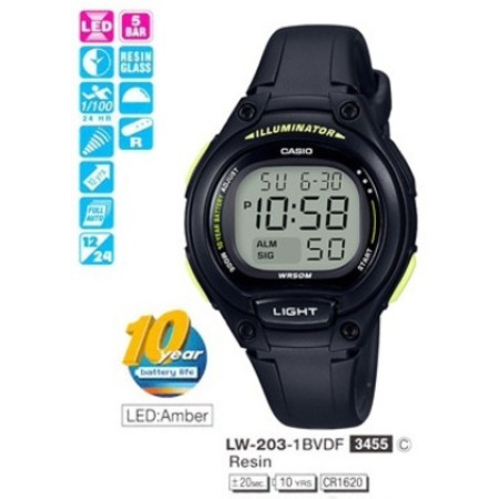 Часы Casio LW-203-1BVEF