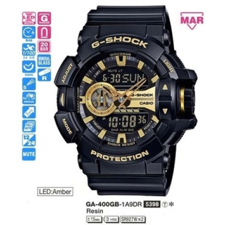 Часы Casio GA-400GB-1A9ER
