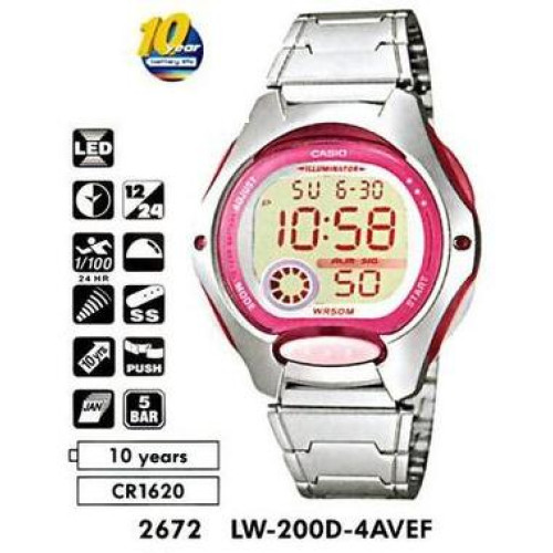 Часы Casio LW-200D-4AVEF Часы Casio LW-200D-4AVEF