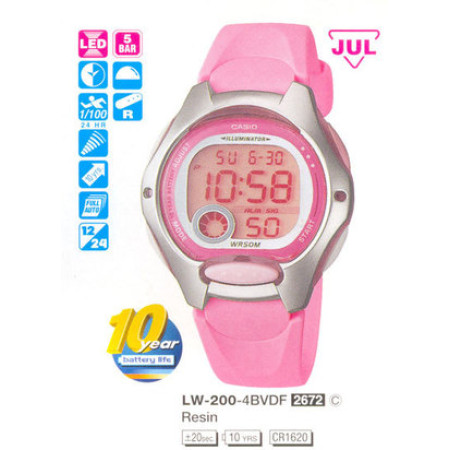Часы Casio LW-200-4BVEF