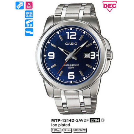 Часы Casio MTP-1314D-2AVDF