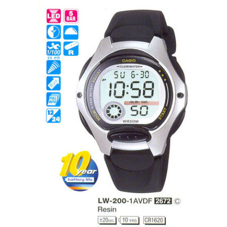 Часы Casio LW-200-1AVEF