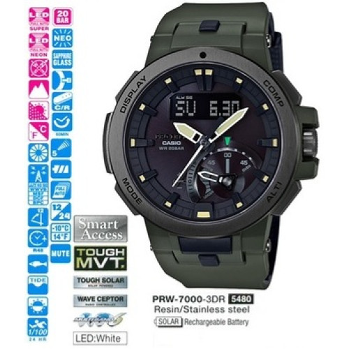 Часы Casio PRW-7000-3ER