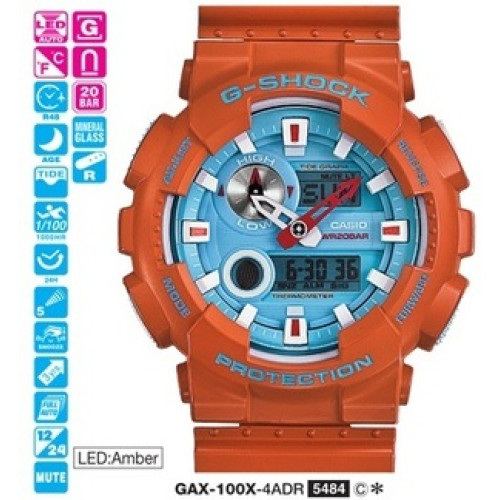 Часы Casio GAX-100X-4AER Часы Casio GAX-100X-4AER