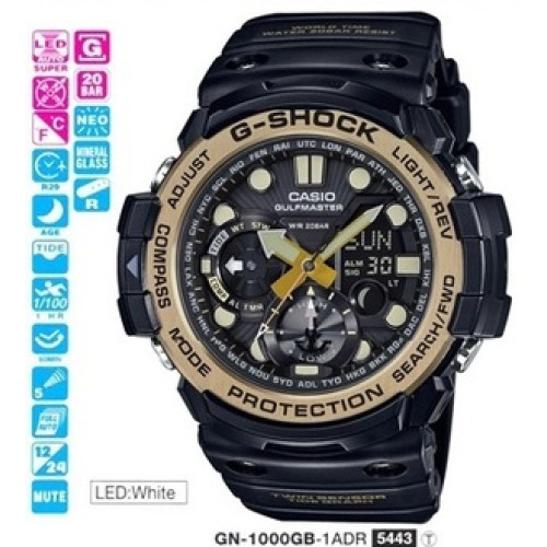 Часы Casio GN-1000GB-1AER Часы Casio GN-1000GB-1AER