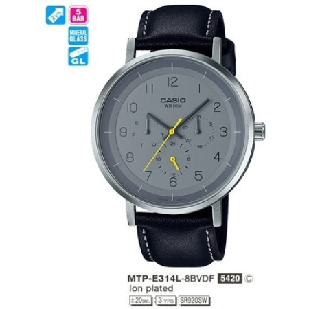 Часы Casio MTP-E314L-8B (A)