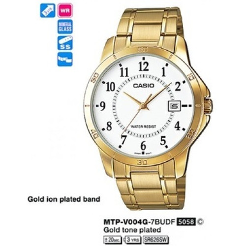 Часы Casio MTP-V004G-7B (A) Часы Casio MTP-V004G-7B (A)