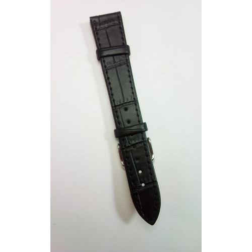 Ремешок для часов SL 10060B.18.01 черн. крок. Ремешок для часов SL 10060B.18.01 черн. крок.
