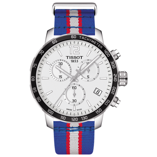 Часы Tissot Quickster Chronograph NBA Detroit Pistons T095.417.17.037.22