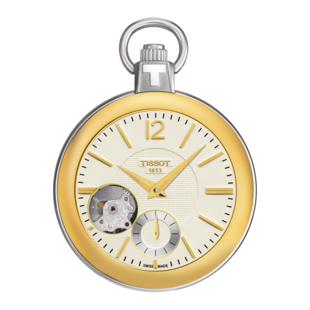 Часы Tissot Pocket Mechanical Skeleton T853.405.29.267.00