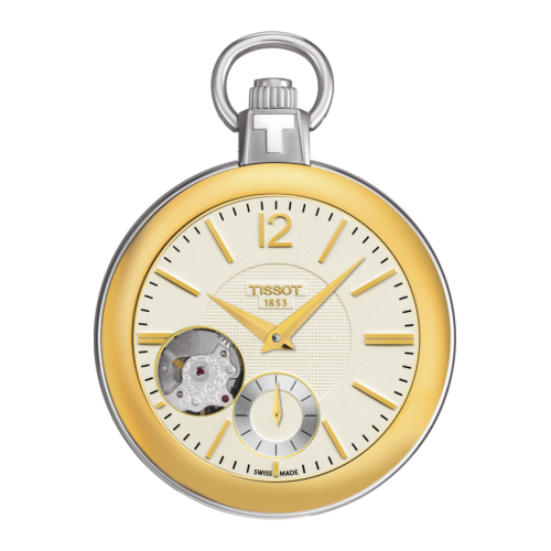 Часы Tissot Pocket Mechanical Skeleton T853.405.29.267.00 Часы Tissot Pocket Mechanical Skeleton T853.405.29.267.00