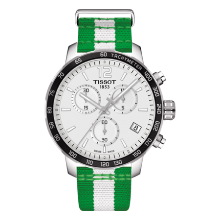 Часы Tissot Quickster Chronograph NBA Boston Celtics T095.417.17.037.17
