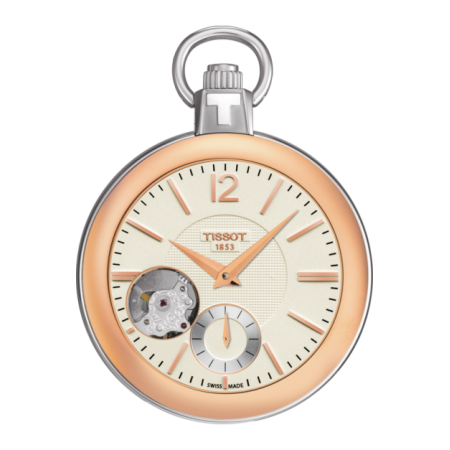 Часы Tissot Pocket Mechanical Skeleton T853.405.29.267.01