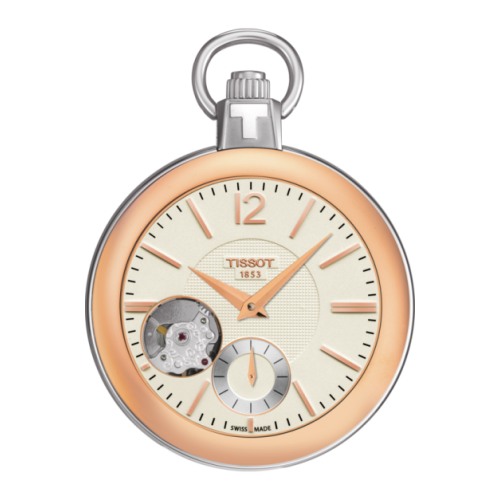 Часы Tissot Pocket Mechanical Skeleton T853.405.29.267.01 Часы Tissot Pocket Mechanical Skeleton T853.405.29.267.01