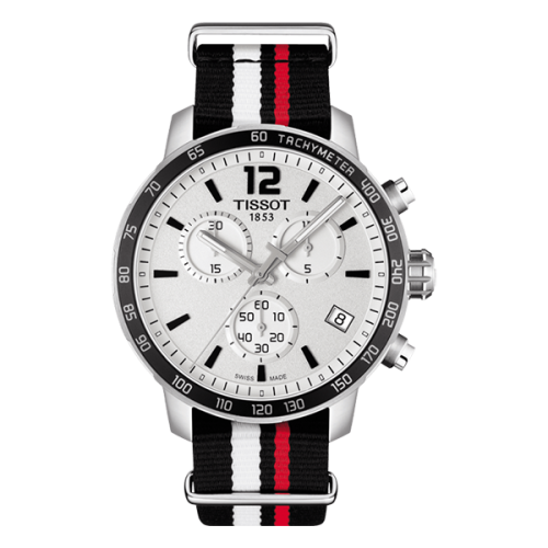 Часы Tissot Quickster Nato Chronograph T095.417.17.037.01