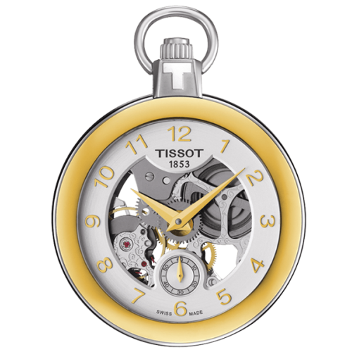 Часы Tissot Pocket Mechanical Skeleton T853.405.29.412.00