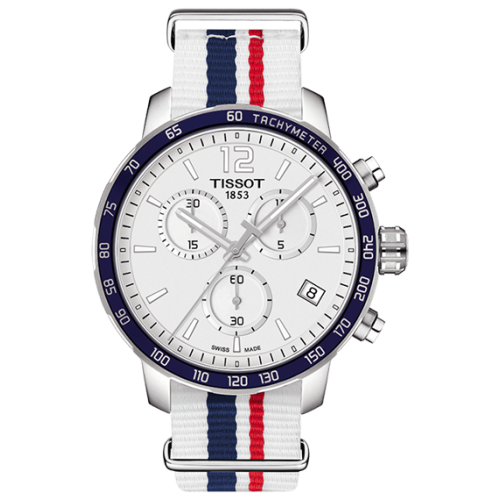 Часы Tissot Quickster NATO Chronograph T095.417.17.037.09