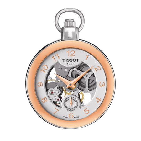 Часы Tissot Pocket Mechanical Skeleton T853.405.29.412.01