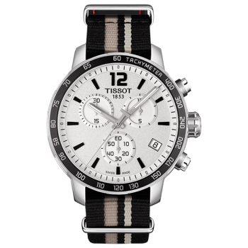 Часы Tissot Quickster NATO Chronograph T095.417.17.037.10