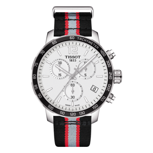 Часы Tissot Quickster Chronograph NBA Portland Trail Blazers T095.417.17.037.27
