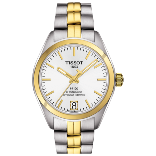 Часы Tissot Pr 100 Powermatic Lady 80 COSC T101.208.22.031.00 Часы Tissot Pr 100 Powermatic Lady 80 COSC T101.208.22.031.00