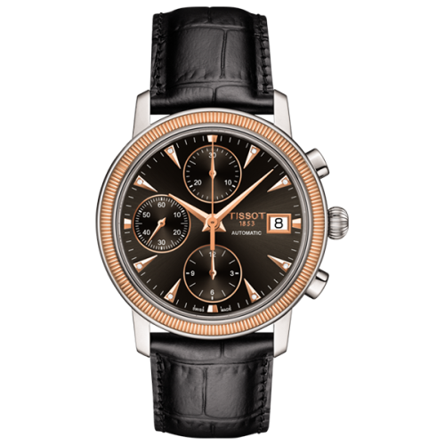 Часы Tissot Bridgeport Automatic Chronograph 18k Gold T921.427.46.066.00